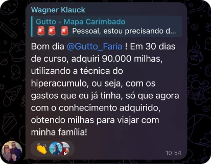 Print de depoimento de aluno 2